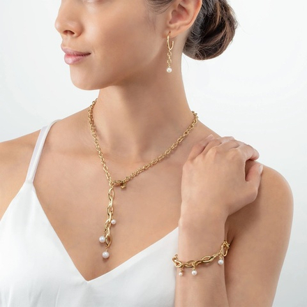 Колье Coeur de Lion White-Gold 1119/10-1416