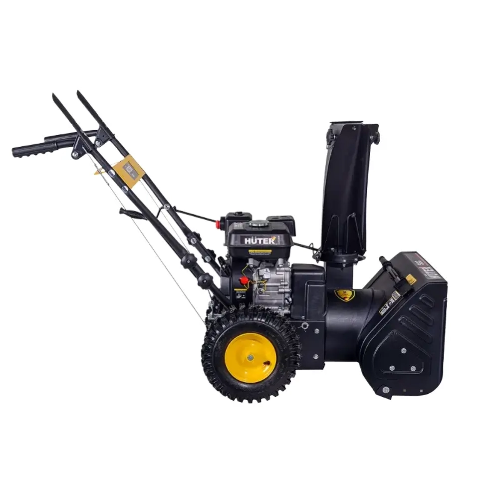 HUTER SGC 6,5 снегоуборщик бензиновый 6.5 л.с. ковш 56 см, выброс 10 м, 4 вперед/2 назад 70/7/25