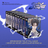 Альбом ZEROBASEONE - THE 1ST FULL ALBUM NEVER SAY NEVER (LENTICULAR KEYRING Ver.)