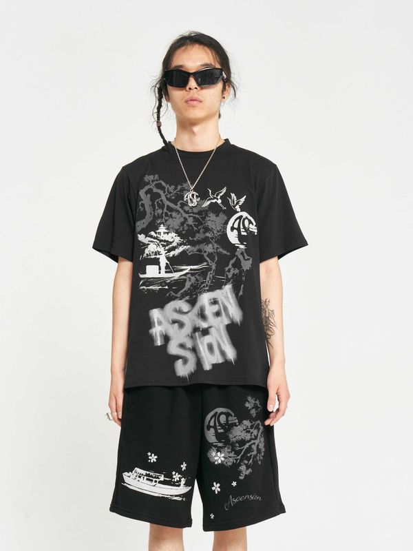 Футболка Shadoof черная - фото 7