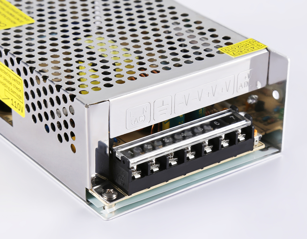 Блок питания для светодиодной ленты 12V 200W 16.7A IP20 90-260V 160*98*50 GS9507