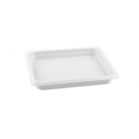 Гастроемкость 1/2 h=40 п/п белая Рс (55744)