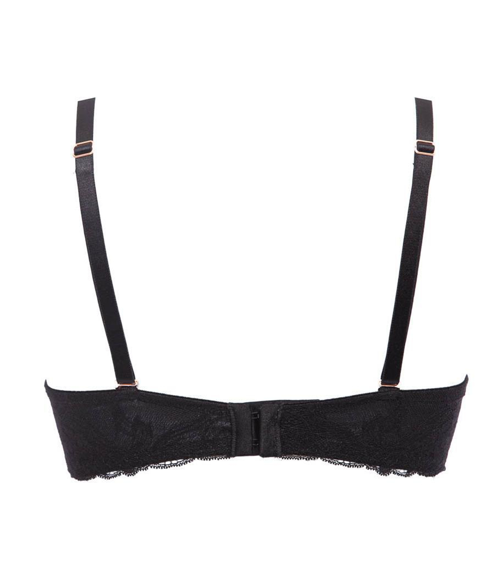 Черный пуш-ап бюстгальтер Sublime (Размер: 75B) (Цвет: черный)