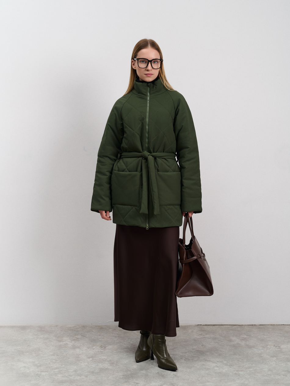 Куртка женская демисезонная "Баланс" хаки