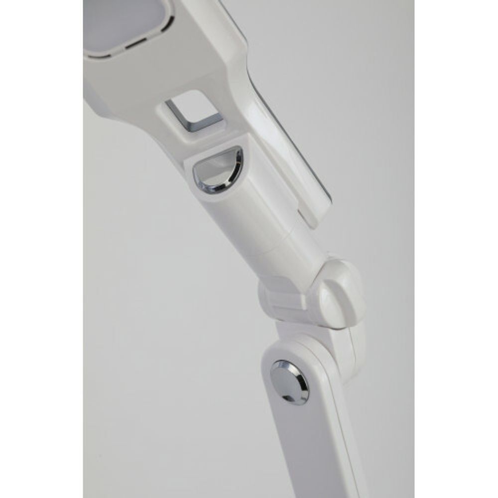 Настольный светильник ЭРА NLED-496-12W-S светодиодный на струбцине серебро