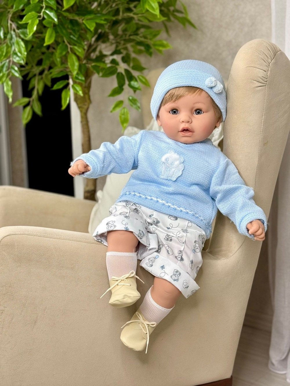 Кукла Berbesa мягконабивная 62см Dulzon (8054S)