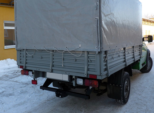 Фаркоп AvtoS для УАЗ 23602 CARGO (2011-) / 236022 PROFI (2017-) с универсальной электрикой и сертификатом в комплекте, арт.(UAZ-08+electr)