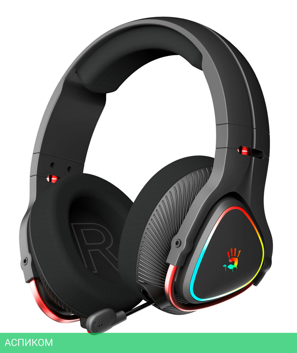Наушники A4Tech Bloody MR710 Grey