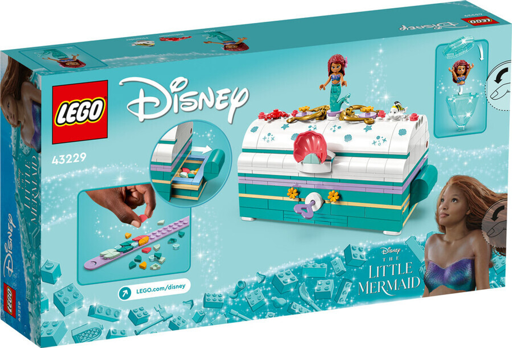 Конструктор LEGO Disney 43229 Сундук с сокровищами Ариэль
