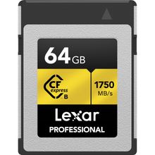 Lexar 64ГБ Professional CFexpress Type-B Карта памяти