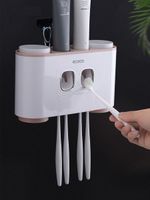 Дозатор для зубной пасты и держатель для щеток