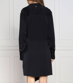 платье crepe knotted Tommy Hilfiger - темно-синий(WW0WW37325)