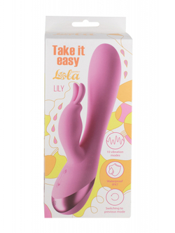 Перезаряжаемый вибратор Take it Easy Lily