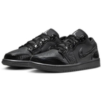 Кроссовки Jordan Air Jordan 1 Low Black Croc (Женская размерная сетка)
