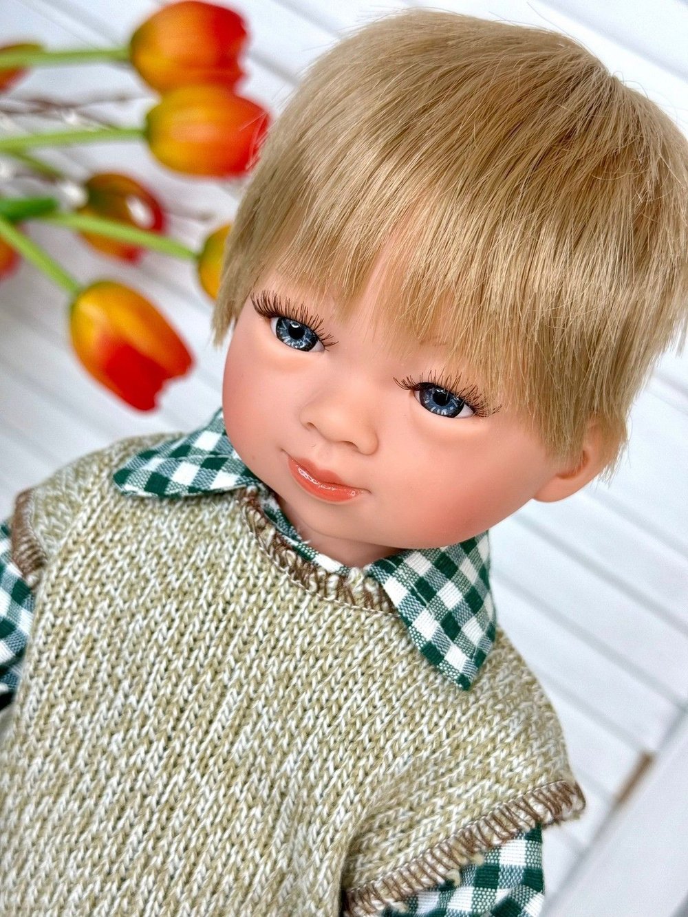 Кукла D Nenes виниловая 34см Marco (022215)