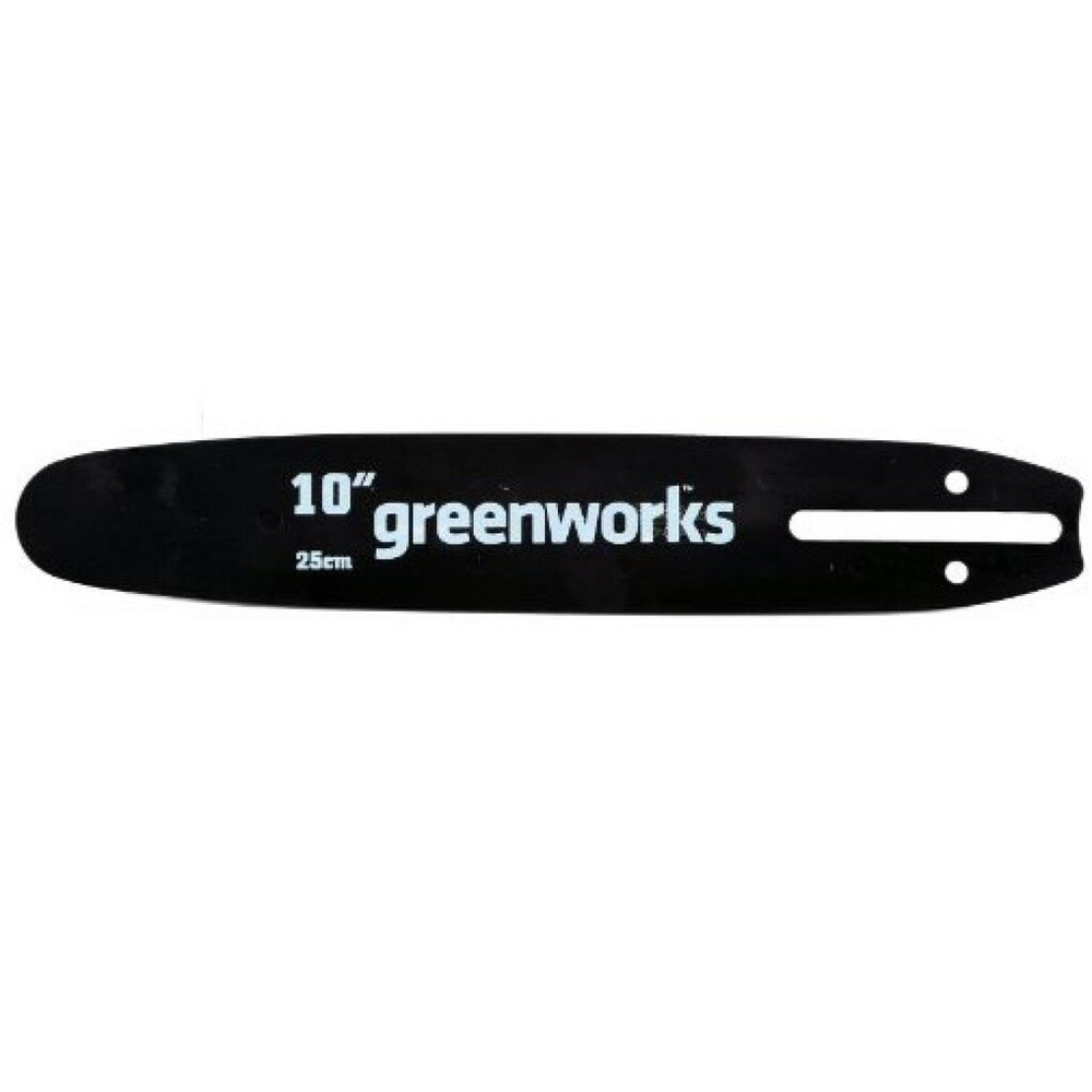 Шина пильная 25 см для GD40TCS GREENWORKS 1/4-1,3-58 (2949207)