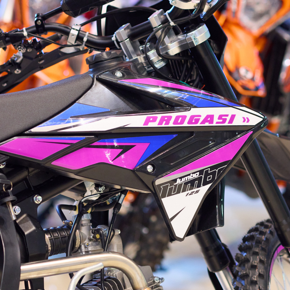 Питбайк Progasi JUMBO 125 19/16 Purple/Blue