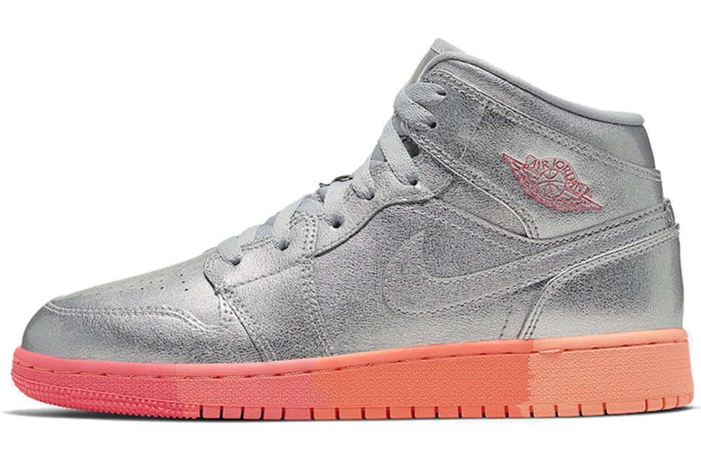 Кроссовки Jordan Air Jordan 1 Mid GS (Подростковая размерная сетка)