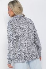 Блуза Игра по твоим правилам (серая) Б12738-5М LT Collection