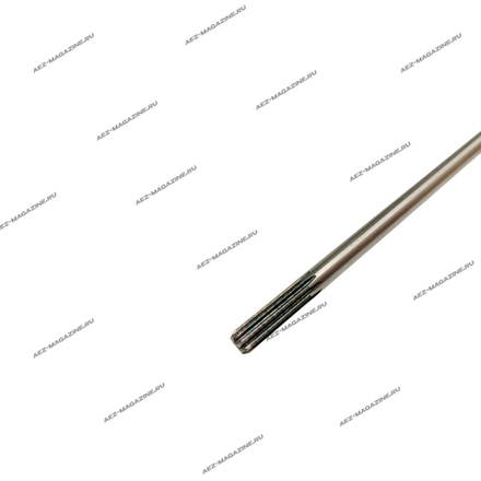 Вал для разъемной штанги бензокосы, 750мм, 9 зубов-квадрат