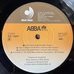Винтажная виниловая пластинка LP ABBA АББА The Album Альбом (Japan 1978) (Red Obi) Move On