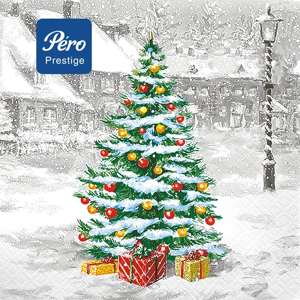 САЛФЕТКИ 33*33 НОВОГОДНИЕ 12 ШТ.