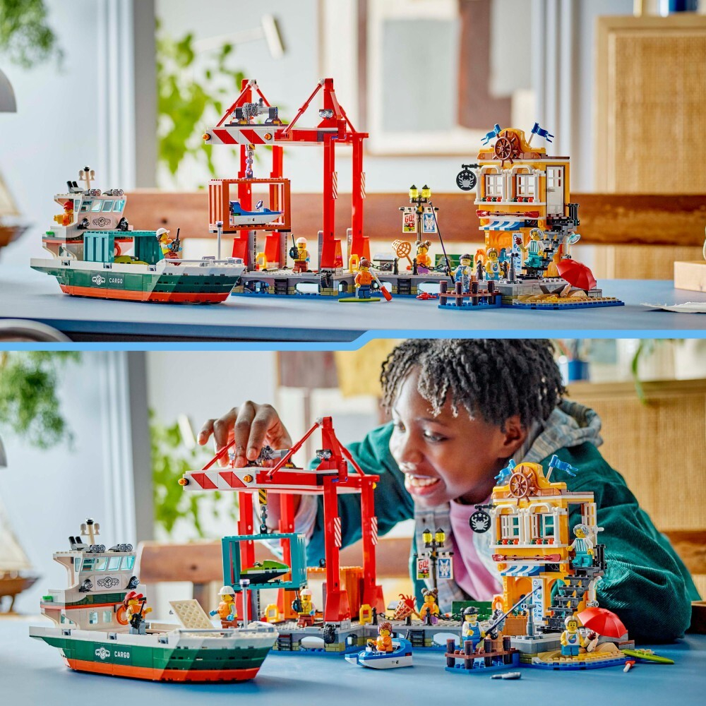 LEGO City - Морской порт с грузовым кораблем 60422 / артикул   60422  / GTIN 5702017587288