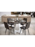 Стол кухонный обеденный круглый 115х115х77 см