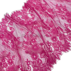 Шантильи розовый неон 40 см, цв. 909
