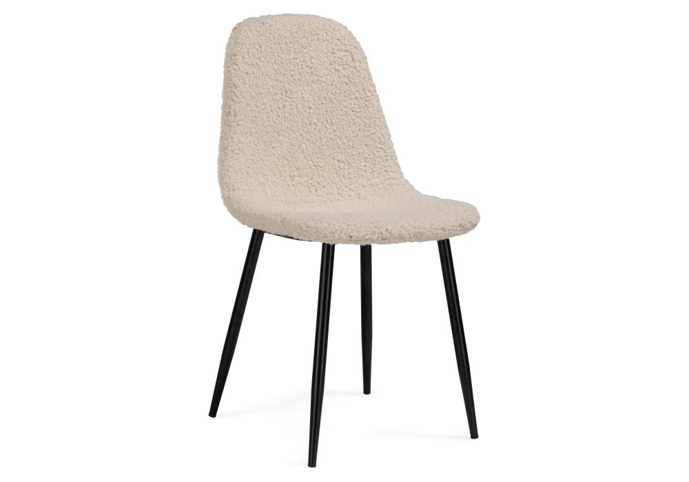 Стул на металлокаркасе Lilu white / black