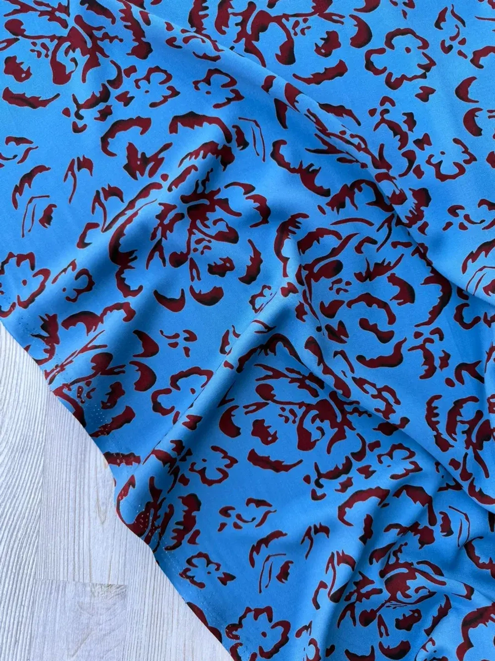 Ткань вискозный штапель 1,3 м для шитья и рукоделия