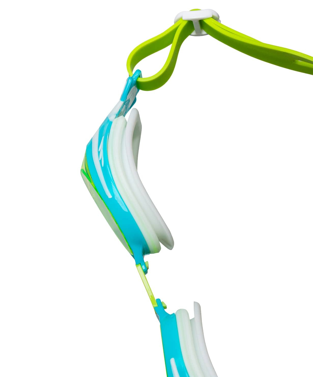 Очки для плавания Poseidon Blue/Lime, детский