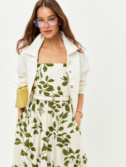 Trends Brands Base Платье Жен 09_03_dr809_olive_print Оливковый