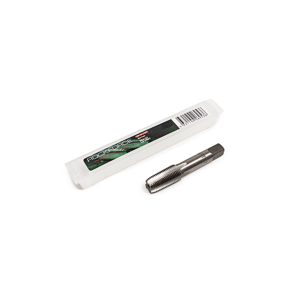 Метчик 1/8-27NPT (дюйм), в пластиковом футляре RockForce##Rock FORCE RF-TAP1/8-27NPT