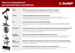 ЗУБР Ф-2, НЕХ 32, фрезы гусиные лапки для мотоблоков (707108-2)