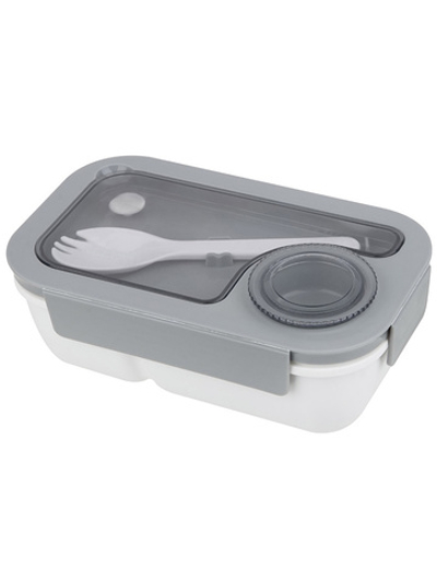 Ланч-бокс MIGLIORE, 2 отделения, 850 мл (ложка-вилка в комплекте) 108260-SK