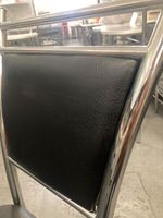 Стул Мажор каркас хром основание экокожа черная