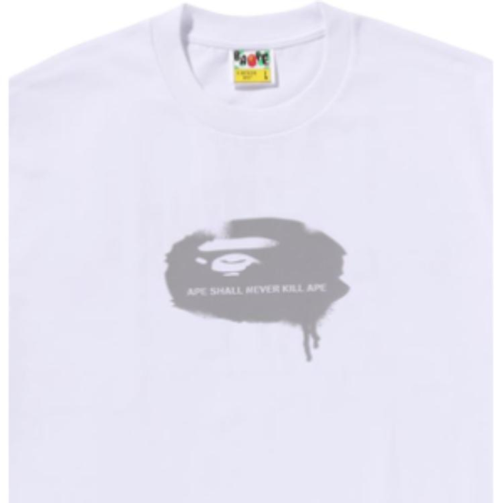 A Bathing Ape Bathing Ape Logo белый