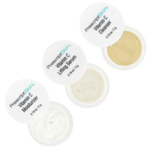 PrescriptSkin, набор миниатюр с витамином C, 3 профессиональных средства для улучшения цвета кожи, 3 баночки по 5 г (0,18 унции)