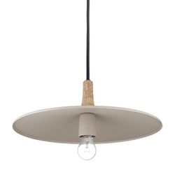 Светильник подвесной Mango Pyor, Ø29х26 см, бежевый