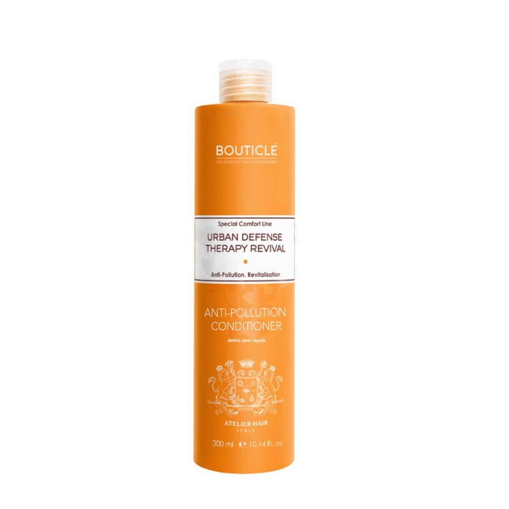 Кондиционер для чувствительных волос, склонных к ломкости Bouticle Urban Defense Anti-Pollution Conditioner For Brittle &amp; Sensitive Hair, 300 мл.