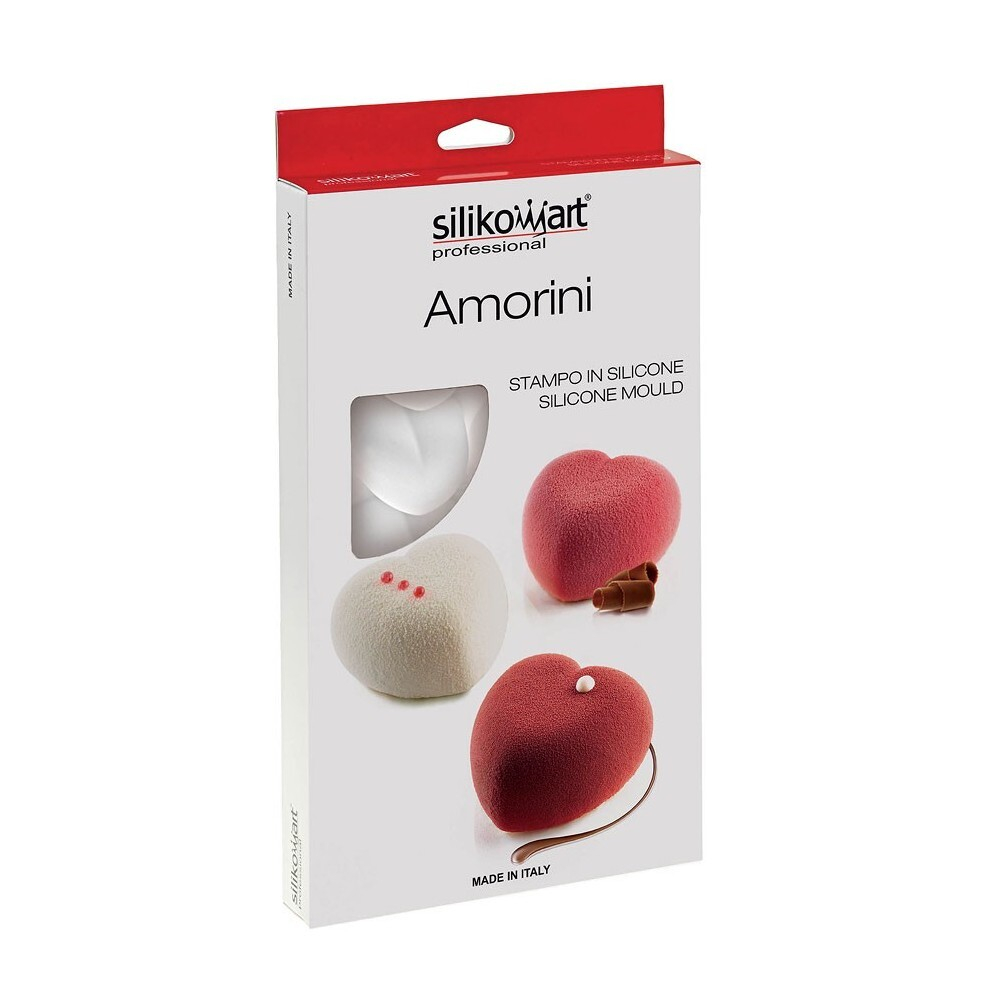 Силиконовая форма AMORINI 100 мл, Silikomart, Италия