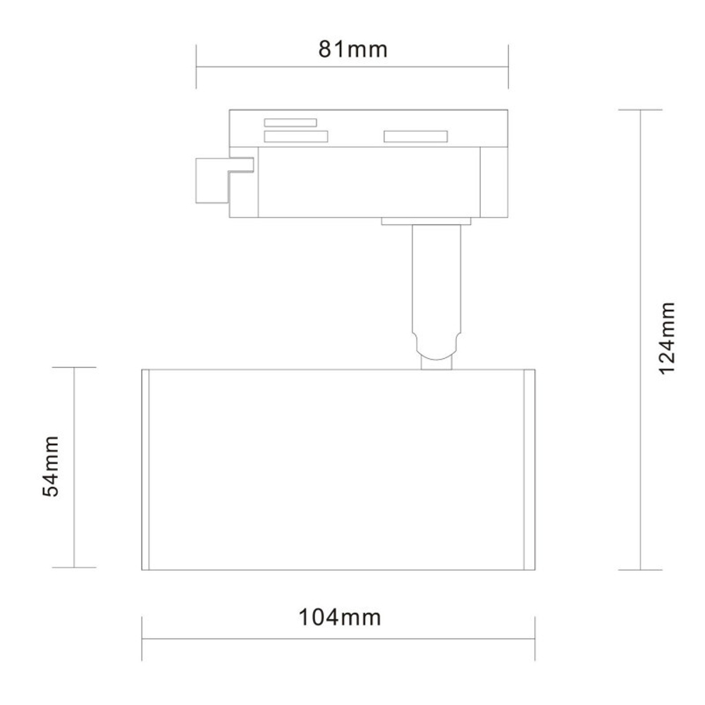 Трековый светильник ST-Luce ST301.506.01