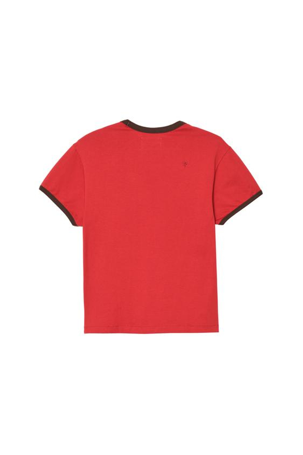 ZARA X BENITO ANTONIO ФУТБОЛКА УКОРОЧЕННОГО КРОЯ С КОРОТКИМИ РУКАВАМИ, КРАСНЫЙ