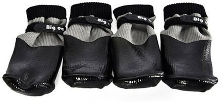 Homepet обувь для собак, черные, размер M, 9.8х5.2 см