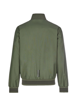 Мужская кофта теннисная EA7 Man Woven Bomber Jacket - climbing ivy