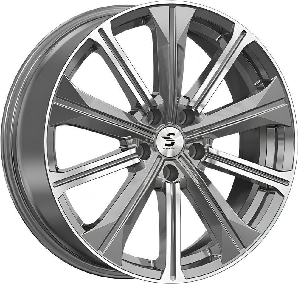 Premium Series КР013 7x19 5x108 ET 33 Dia 60.1 (Diamond gloss graphite)