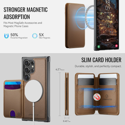Чехол CaseMe Cardholder 2 in 1 Samsung Galaxy S25 Ultra