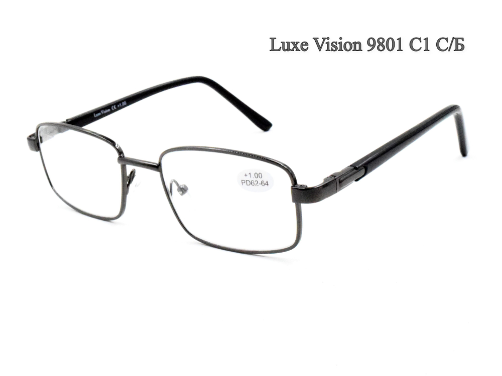 Готовые очки Luxe Vision C1 CБ 9801 +1 50