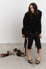 Брюки укороченные BLACK SWAN | Черный